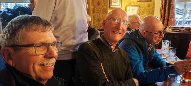 Sid Weeks, Chris Bates and Pat Black